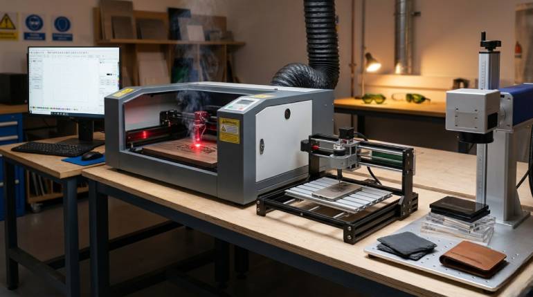 Laser Engraver Machines with Modern Design